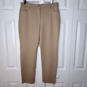 Chico's‎ So Slimming Peyton Pants Slim Leg  Taupe Size 1.5 Petite NWT $89